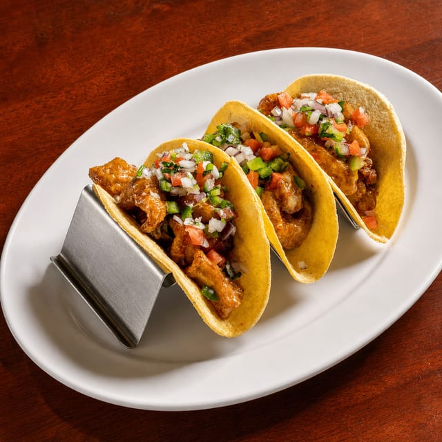 Taco De Pescado /4 Piezas (Taco Fish Flounder).