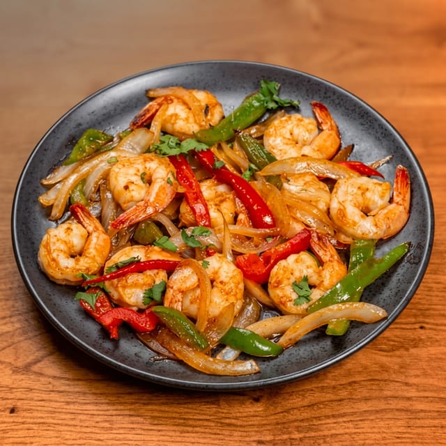 Camarones Enchilados (Shrimp in Spice Sauce).