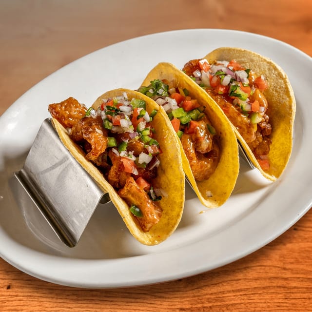 Taco De Pescado /4 Piezas (Taco Fish Flounder).